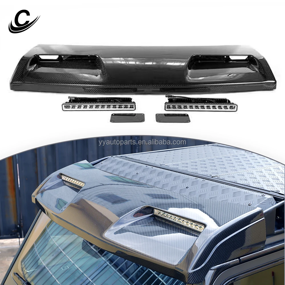 W464 4x4 Roof Spoiler with Original Lights For G350 G55 G500 G63 G550 G65 W464 Interior Lights
W464 4x4 Roof Spoiler with Original Lights For G350 G55 G500 G63 G550 G65 W464 Interior Lights