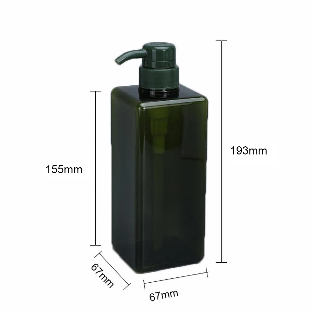 250/450/650ml Press Pump Bottle Empty Square Refillable Bottle Soap Shampoo Liquid Dispenser Container Bathroom Accessories
250/450/650ml Press Pump Bottle Empty Square Refillable Bottle Soap Shampoo Liquid Dispenser Container Bathroom Accessories