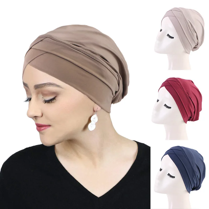 Forehead Cross Turban Cap Women's Elastic Turban Solid Color Turban Hand Feel Soft Sweat Absorption Breathable Women's Turban
Forehead Cross Turban Cap Women's Elastic Turban Solid Color Turban Hand Feel Soft Sweat Absorption Breathable Women's Turban