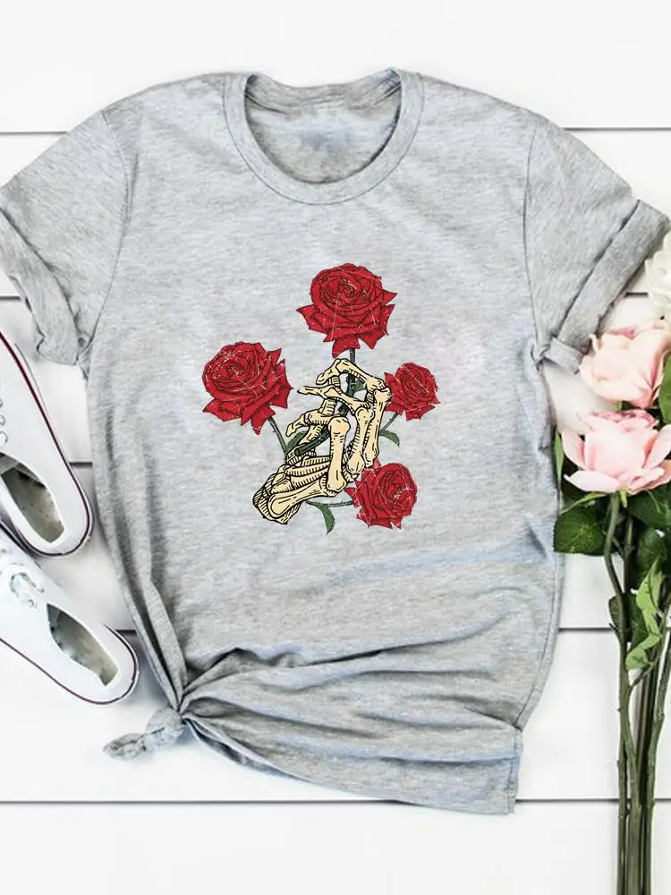 Women Flower Funny Style Trend Clothing Fashion Summer T-shirts Cartoon Shirt Female Short Sleeve Print T Top Graphic Tee
Women Flower Funny Style Trend Clothing Fashion Summer T-shirts Cartoon Shirt Female Short Sleeve Print T Top Graphic Tee