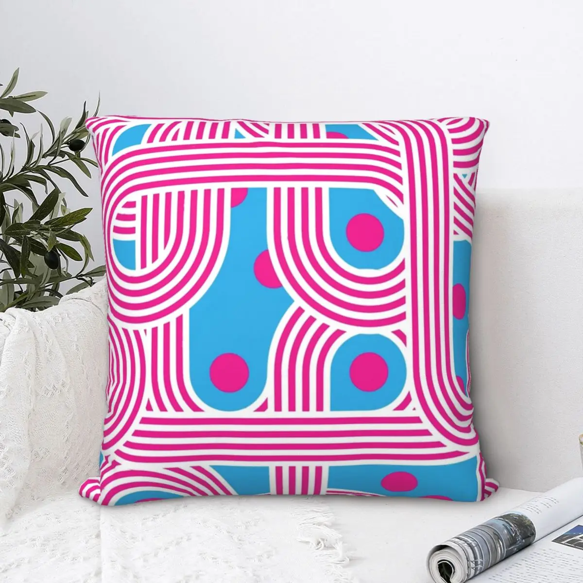 Tangled Spirals Square Pillowcase Polyester Pillow Cover Velvet Cushion Zip Decorative Comfort Throw Pillow For Home Living Room
Tangled Spirals Square Pillowcase Polyester Pillow Cover Velvet Cushion Zip Decorative Comfort Throw Pillow For Home Living Room
