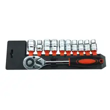 Thick rod 1/2 sleeve ratchet wrench set-two-way forward and reverse fast wrench-automobile and motorcycle maintenance tools
Thick rod 1/2 sleeve ratchet wrench set-two-way forward and reverse fast wrench-automobile and motorcycle maintenance tools