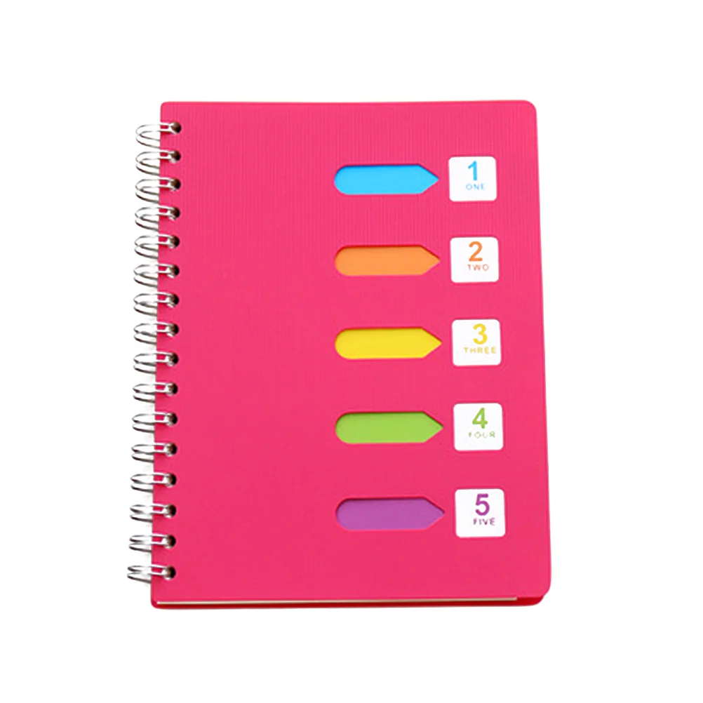 Side-spiral Notebooks Thicken Notepad Category Notepad Students Stationery for Diary Journal Travel (B5 Large Size Rosy)
Side-spiral Notebooks Thicken Notepad Category Notepad Students Stationery for Diary Journal Travel (B5 Large Size Rosy)