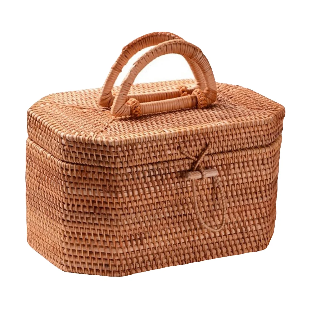 Multifunctional rattan basket fruit arrangement basket portable storage basket home outdoor outing snack portable storage box
Multifunctional rattan basket fruit arrangement basket portable storage basket home outdoor outing snack portable storage box