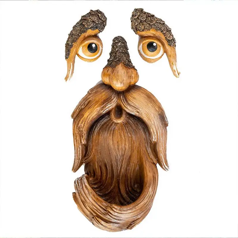 Tree Faces Decor Old Man Hugger Art Sculpture Funny Whimsical Bark Face Facial Features Decorations For Outdoor Yard Garden
Tree Faces Decor Old Man Hugger Art Sculpture Funny Whimsical Bark Face Facial Features Decorations For Outdoor Yard Garden