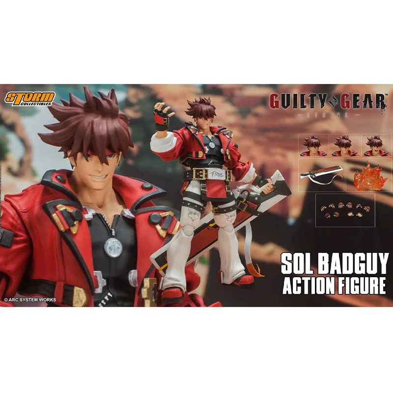 Original Storm Toys Sin Equipment Sol badguy In Stock Anime Action Collection Figures Model Toys
Original Storm Toys Sin Equipment Sol badguy In Stock Anime Action Collection Figures Model Toys