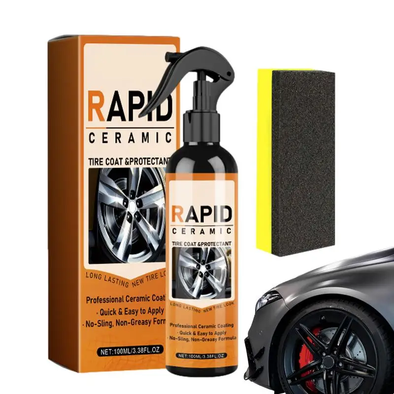 100ml Car Tire Shine Spray Long Lasting Auto Quick Wheel Cleaner Polish Automobile Cleaning Accessories For Vehicle Motorcycles
100ml Car Tire Shine Spray Long Lasting Auto Quick Wheel Cleaner Polish Automobile Cleaning Accessories For Vehicle Motorcycles