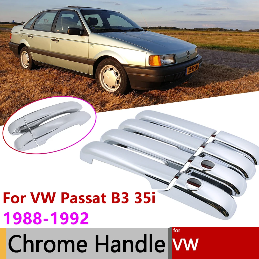 For VW Volkswagen Passat B3 35i 1988 1989 1990 1991 1992 Chrome Smart Door Handle Cover Trim Car Accessories Stickers Protective
For VW Volkswagen Passat B3 35i 1988 1989 1990 1991 1992 Chrome Smart Door Handle Cover Trim Car Accessories Stickers Protective