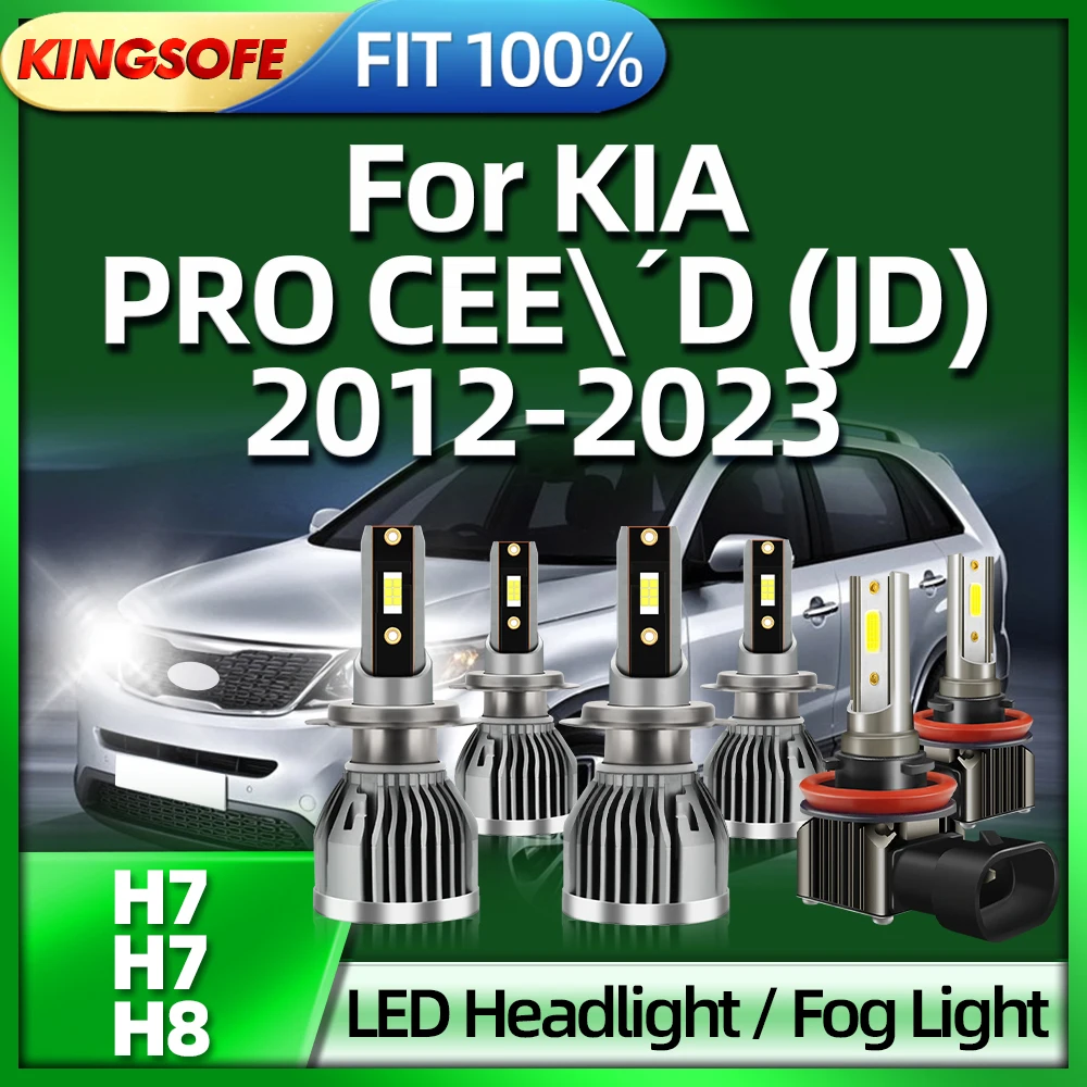 KINGSOFE H7 LED 150W Car Headlight H8 Fog Lamp For KIA PRO CEE D(JD) 2012 2013 2014 2015 2016 2017 2018 2019 2020 2021 2022 2023
KINGSOFE H7 LED 150W Car Headlight H8 Fog Lamp For KIA PRO CEE D(JD) 2012 2013 2014 2015 2016 2017 2018 2019 2020 2021 2022 2023