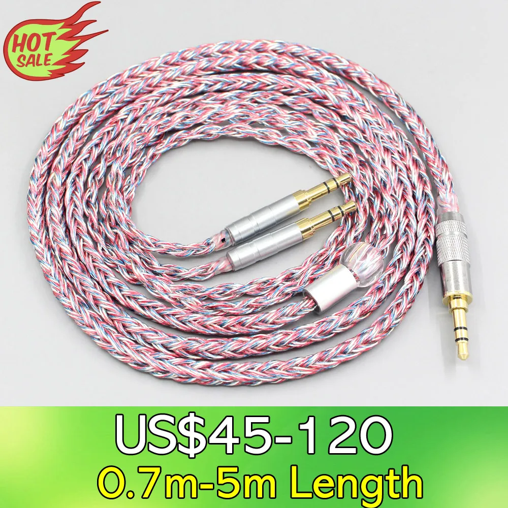 16 Core Silver OCC OFC Mixed Braided Cable For Onkyo A800 Philips Fidelio X3 Headphone 3.5mm Pin
16 Core Silver OCC OFC Mixed Braided Cable For Onkyo A800 Philips Fidelio X3 Headphone 3.5mm Pin