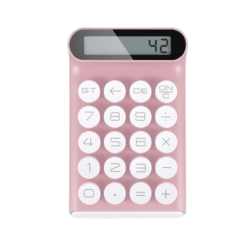 Retro Calculator Mechanical Keyboard Portable Computer 10 Digit LCD Display Financial Office Fashion Calculator
Retro Calculator Mechanical Keyboard Portable Computer 10 Digit LCD Display Financial Office Fashion Calculator