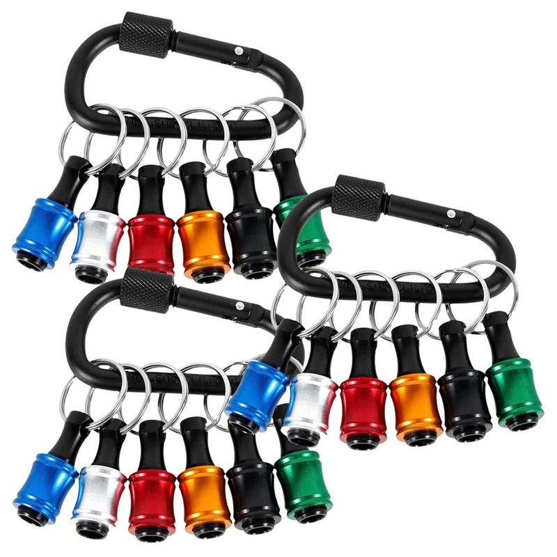 Держатель для отвертки с шестигранным хвостовиком 1/4 дюйма, удлинитель, брелок, адаптер для дрели, портативный держатель для сверл
Держатель для отвертки с шестигранным хвостовиком 1/4 дюйма, удлинитель, брелок, адаптер для дрели, портативный держатель для сверл