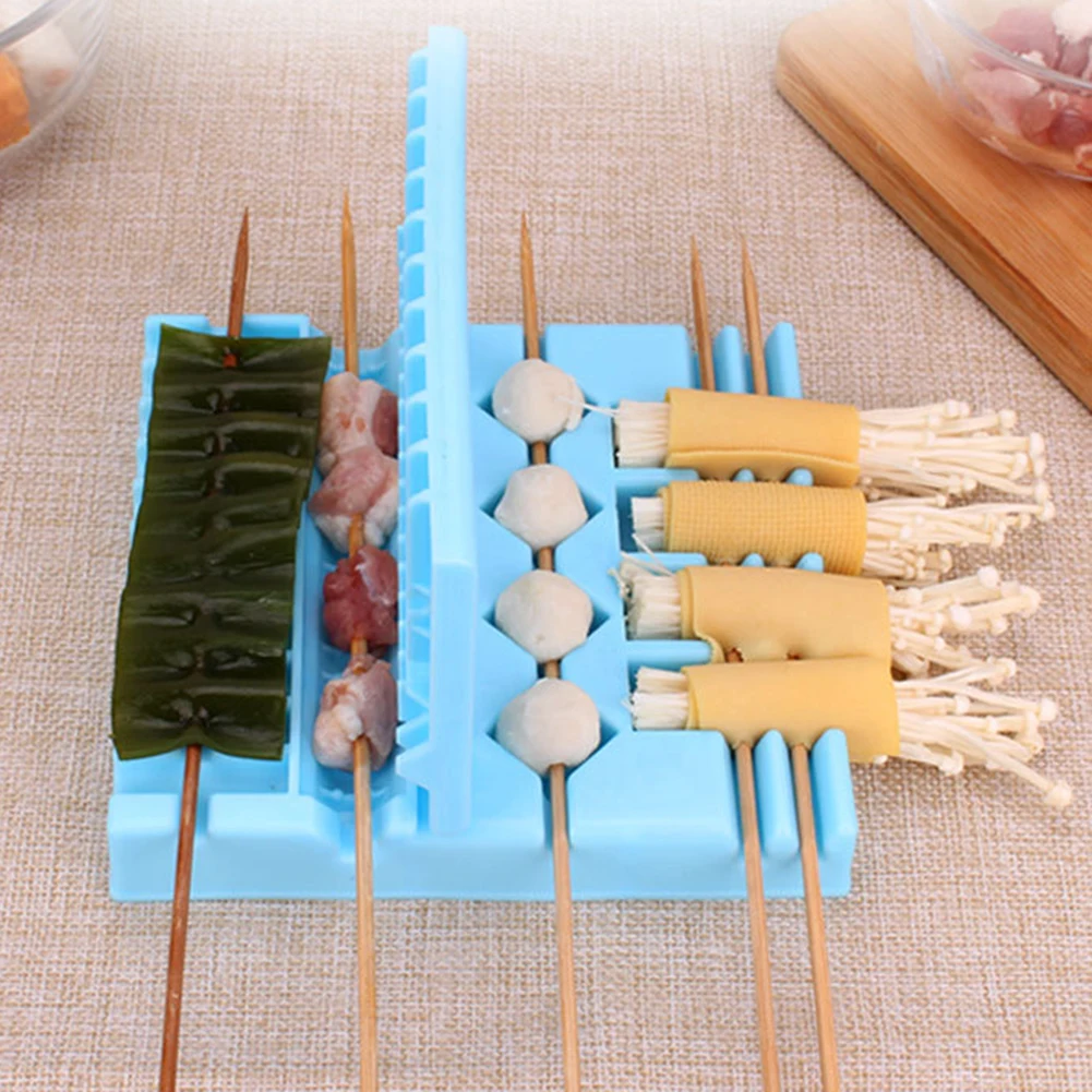 Multifunction BBQ Barbecue Meat Skewer Device Machine Reusable Skewer Meat Mold Tool For Vegetable Beef
Multifunction BBQ Barbecue Meat Skewer Device Machine Reusable Skewer Meat Mold Tool For Vegetable Beef