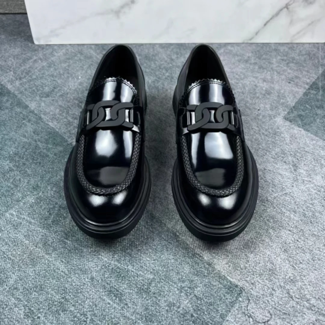 Autumn New Formal Men'S Shoes British Fashion Casual Business Thick Sole Genuine Leather Lefu Shoes
Autumn New Formal Men'S Shoes British Fashion Casual Business Thick Sole Genuine Leather Lefu Shoes