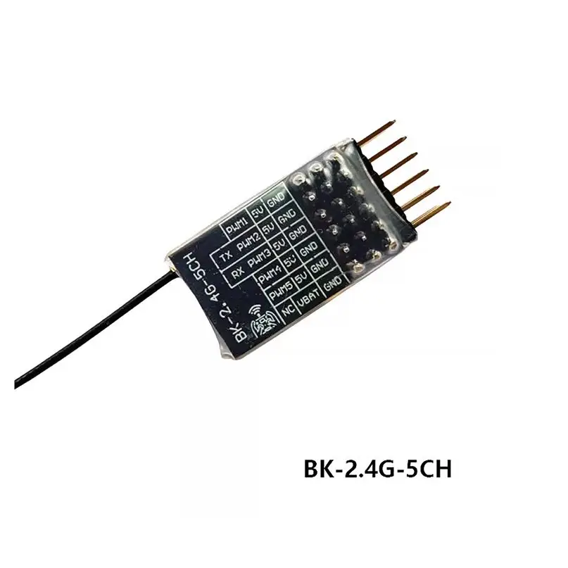 ELRS 2.4Ghz 5CH PWM ExpressLRS Receiver with 2.0dBi 2.4G Copper Pipe Antenna PWM/CRSF Protocol for RC FPV Fixed Wing Drone
ELRS 2.4Ghz 5CH PWM ExpressLRS Receiver with 2.0dBi 2.4G Copper Pipe Antenna PWM/CRSF Protocol for RC FPV Fixed Wing Drone