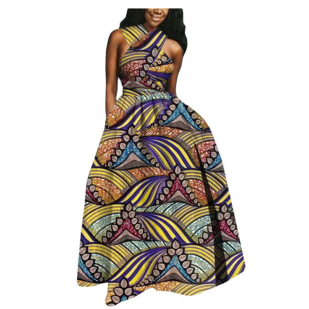 

Grand Super Fabric African Wax Fabric 100% Cotton High Quality Wax Print Ankara Fabric For Sewing 6yards Women Fabric VL136