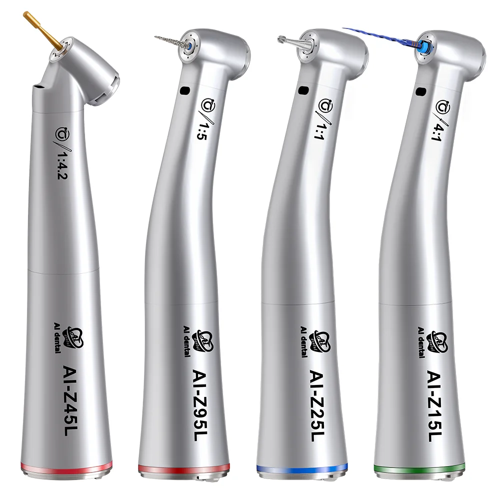 AI-Z Series Z45L/Z95L/Z25L/Z15L/Z65L straight Low Speed Contra Angle Handpiece for LED electric motor Dentistry tools
AI-Z Series Z45L/Z95L/Z25L/Z15L/Z65L straight Low Speed Contra Angle Handpiece for LED electric motor Dentistry tools