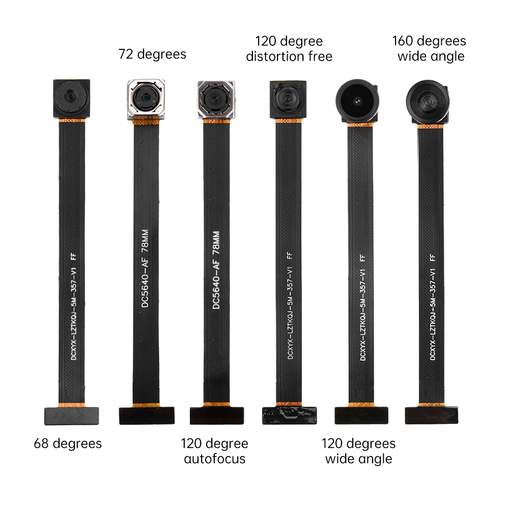 

78MM OV5640 Camera Module 68 72 120 160 Degree AF HD 5 Megapixel 24-Pin DVP MIP I Interface