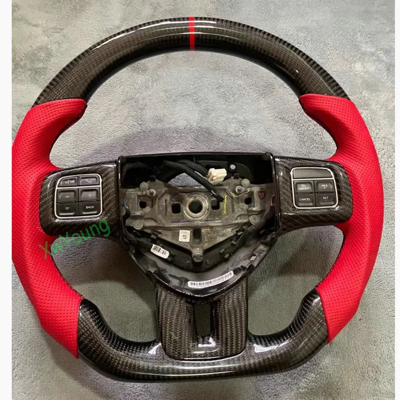 For Dodge DODGEJCUV Charger Challenger 100% Real Carbon Fiber Steering Wheel
For Dodge DODGEJCUV Charger Challenger 100% Real Carbon Fiber Steering Wheel