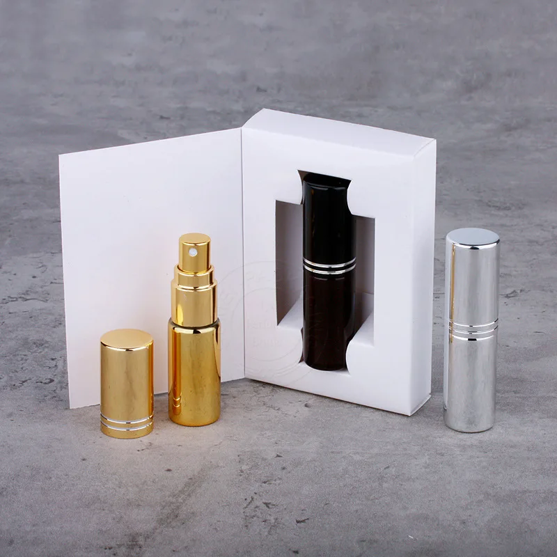10pcs 5ml Mini Portable Perfume Bottle with Gift Box Anodized Aluminum Nozzle Electroplating Spray Bottle Travel Sample Bottle 
10pcs 5ml Mini Portable Perfume Bottle with Gift Box Anodized Aluminum Nozzle Electroplating Spray Bottle Travel Sample Bottle