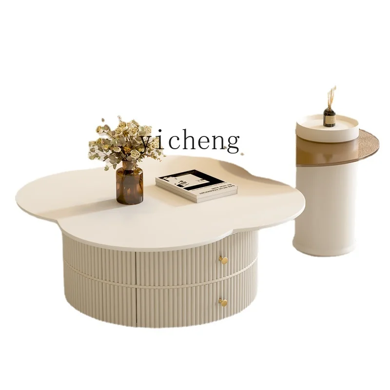 YY New Small Apartment round Net Red Minimalist Flower Coffee Table Simple Modern
YY New Small Apartment round Net Red Minimalist Flower Coffee Table Simple Modern