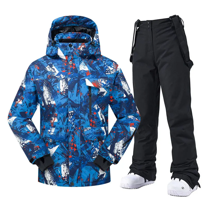-30 Degree Ski Suit For Men Winter Ski Jacket And Pants Warm Waterproof Mens Ski Snowboard Jacket Outdoor Snow Costumes Brand
-30 Degree Ski Suit For Men Winter Ski Jacket And Pants Warm Waterproof Mens Ski Snowboard Jacket Outdoor Snow Costumes Brand