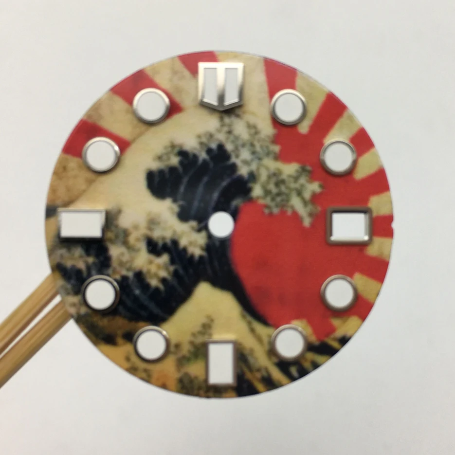 No Logo Kanagawa Sea Wave Dial 28.5mm Watch Dial Surfing for For NH35A Movement G2-3 Men Watch Accessories
No Logo Kanagawa Sea Wave Dial 28.5mm Watch Dial Surfing for For NH35A Movement G2-3 Men Watch Accessories