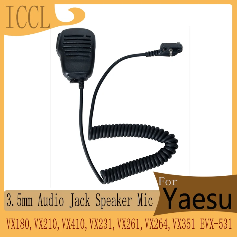 Аудиоразъем Динамик микрофон для рации Yaesu, VX180,VX210,VX410,VX231,VX261,VX264,VX351, 354, 451, 454, 459,EVX-531, 534, 3,5 мм
Аудиоразъем Динамик микрофон для рации Yaesu, VX180,VX210,VX410,VX231,VX261,VX264,VX351, 354, 451, 454, 459,EVX-531, 534, 3,5 мм