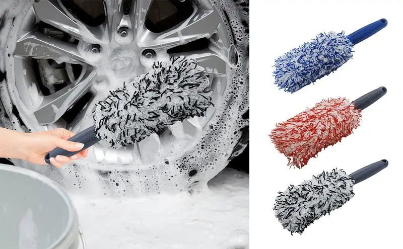 Car Wheel Brush Plastic Wash Brush Handle Wheel Brush Detailing Brush Double Side Plush Car Motorcycle Rim Tire Wheel Cleaner
Car Wheel Brush Plastic Wash Brush Handle Wheel Brush Detailing Brush Double Side Plush Car Motorcycle Rim Tire Wheel Cleaner