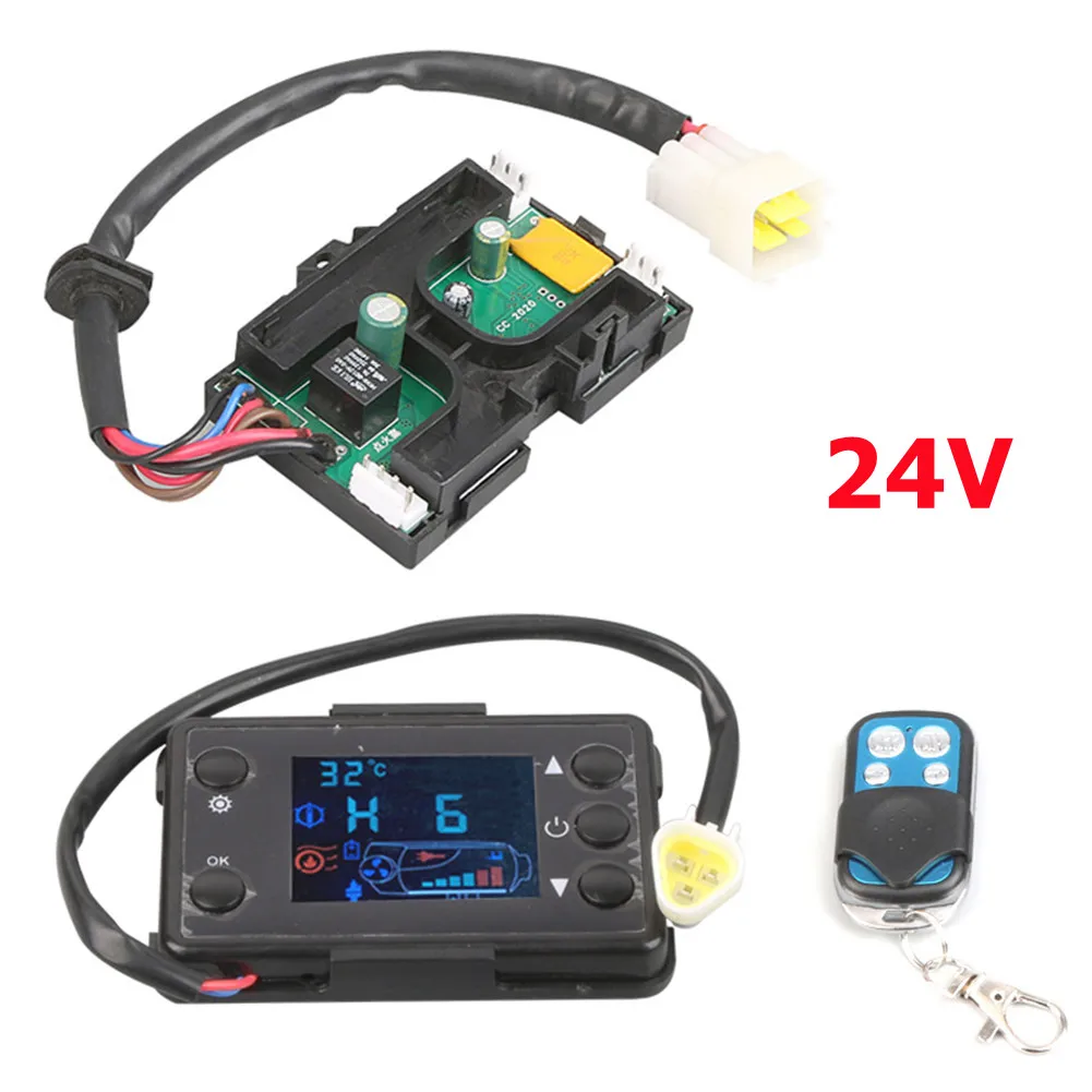 1x For 3KW 5KW 8KW Air Diesel Heater Parking Remote Controller LCD Monitor Switch MotherBoard 12V/24V 3-Pin Triangle Plug
1x For 3KW 5KW 8KW Air Diesel Heater Parking Remote Controller LCD Monitor Switch MotherBoard 12V/24V 3-Pin Triangle Plug