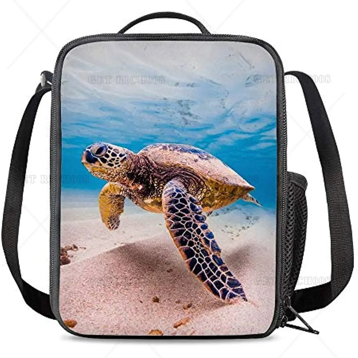 Sea Turtle Insulated Lunch Bag for School Work Office Picnic Ocean Hawaii Tote Lunch Box Containers for Adults and Kids Compact
Sea Turtle Insulated Lunch Bag for School Work Office Picnic Ocean Hawaii Tote Lunch Box Containers for Adults and Kids Compact
