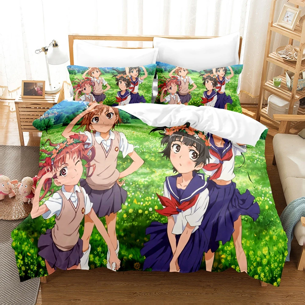 Anime Certain Scientific Railgun Misaka Mikoto Bedding Set Boys Girls Twin Queen Size Duvet Cover Pillowcase Bed Kids Adult
Anime Certain Scientific Railgun Misaka Mikoto Bedding Set Boys Girls Twin Queen Size Duvet Cover Pillowcase Bed Kids Adult