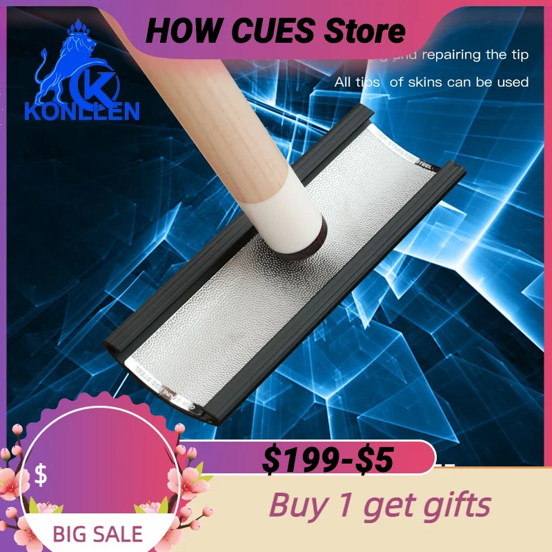 KONLLEN Pool Cue Tips Repair Tool Snooker Burnisher Shaper Tapper High Practicability Easy To Carry Snooker Billiard Accessories
KONLLEN Pool Cue Tips Repair Tool Snooker Burnisher Shaper Tapper High Practicability Easy To Carry Snooker Billiard Accessories