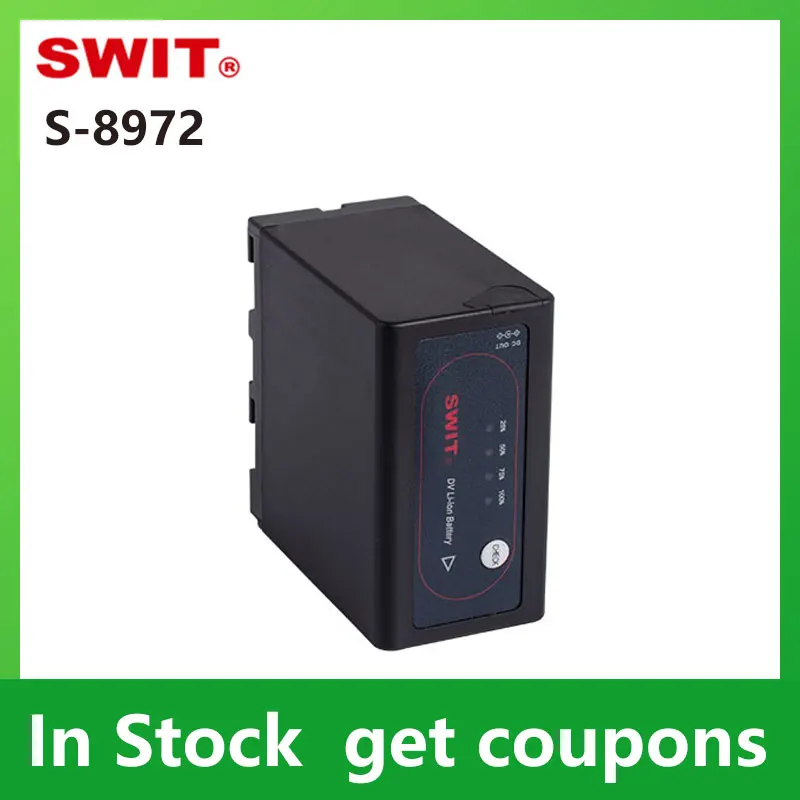 

SWIT S-8972 SONY L Series DV Camcorder Battery Pack