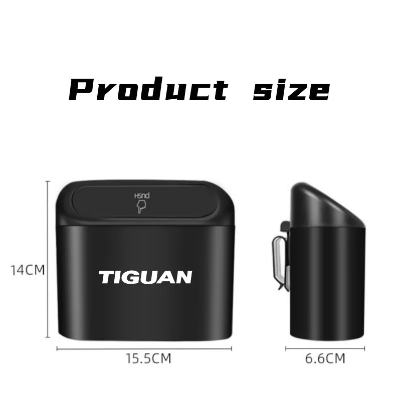 Portable Car Trash Can Hanging type With Lid Multifunctional Automotive Garbage Storage Box for TIGUAN Auto Accessories
Portable Car Trash Can Hanging type With Lid Multifunctional Automotive Garbage Storage Box for TIGUAN Auto Accessories
