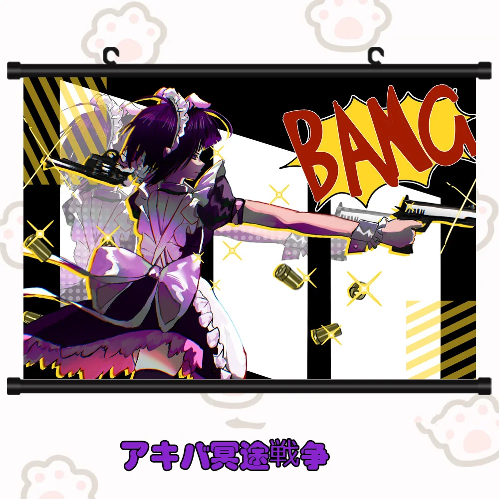 Japan Anime Akiba Maid Sensou Wahira Nagomi Zoya Okachimachi Tenchou Poster Cosplay Scroll Mural Wall Hanging Poster Home Decor
Japan Anime Akiba Maid Sensou Wahira Nagomi Zoya Okachimachi Tenchou Poster Cosplay Scroll Mural Wall Hanging Poster Home Decor