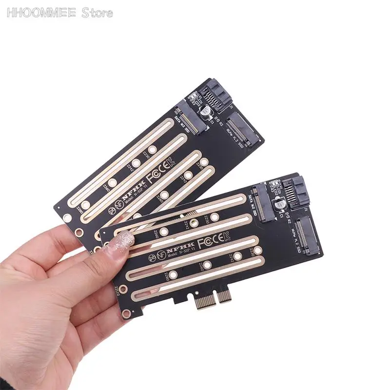 1pc NVMe M.2 SSD To PCIe 3.0 4.0 x4, SATA M.2 SSD To SATA dual-purpose Adapter With Bracket
1pc NVMe M.2 SSD To PCIe 3.0 4.0 x4, SATA M.2 SSD To SATA dual-purpose Adapter With Bracket