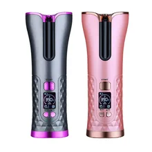 Auto Corrugated Hair Curling Iron Wireless Waver Hair Curler For Women Portable LED Display Ceramic Rotating Hair Styling Tool
Auto Corrugated Hair Curling Iron Wireless Waver Hair Curler For Women Portable LED Display Ceramic Rotating Hair Styling Tool