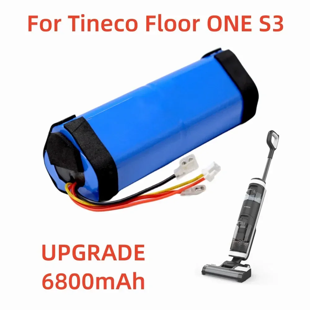 Original 21.6v 4000mAh 6800mAh for Tineco Floor OneS3 Wet and Dry Vacuum Cleaner 18650 Li-ion Rechargeable Batteries Pack
Original 21.6v 4000mAh 6800mAh for Tineco Floor OneS3 Wet and Dry Vacuum Cleaner 18650 Li-ion Rechargeable Batteries Pack