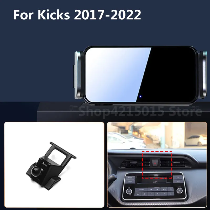 Автомобильный держатель для Nissan Kicks 2022 2021 2020, вращающийся кронштейн, умный автоматический зажим, крепление на вентиляционное отверстие, аксессуары
Автомобильный держатель для Nissan Kicks 2022 2021 2020, вращающийся кронштейн, умный автоматический зажим, крепление на вентиляционное отверстие, аксессуары
