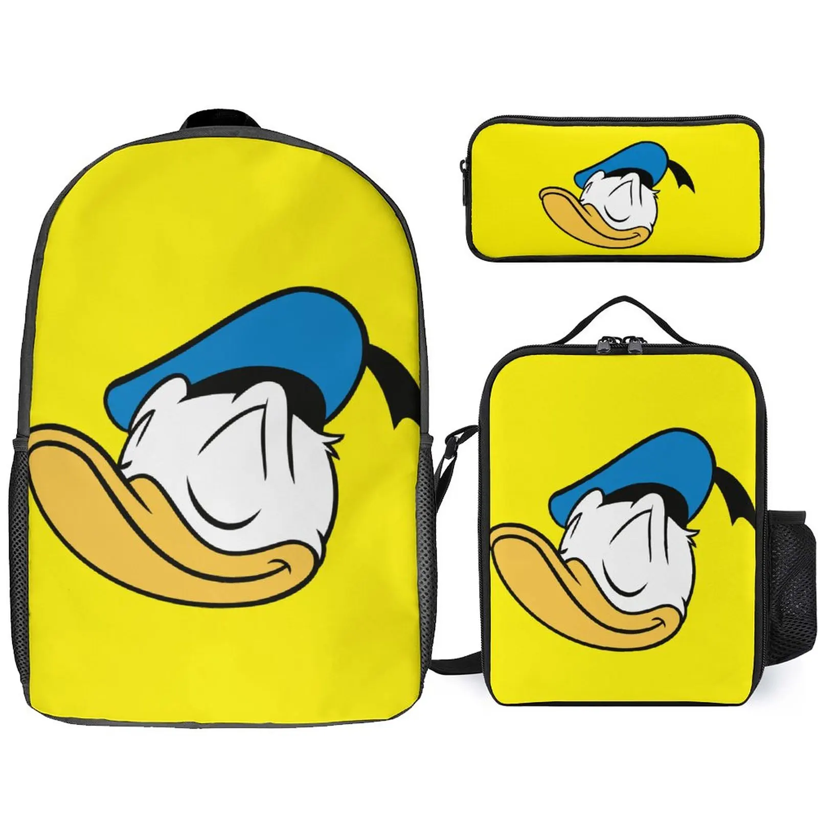 Custom Backpack Cartoon Design Disney Backpack Meal Bag Pencil Case Multi-layer Backpack School Trip Backpack
Custom Backpack Cartoon Design Disney Backpack Meal Bag Pencil Case Multi-layer Backpack School Trip Backpack