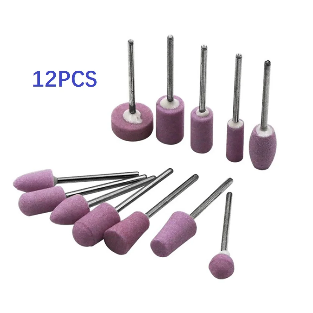 12pcs Abrasive Mounted Stone For Rotary Tools Grinding Wheel Head Accessories Rotary Power Tools Ceramic Grinding Head Polishing
12pcs Abrasive Mounted Stone For Rotary Tools Grinding Wheel Head Accessories Rotary Power Tools Ceramic Grinding Head Polishing