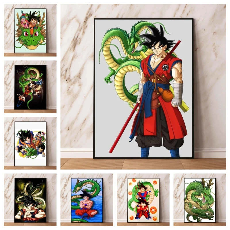 Canvas Wall Art Dragon Ball Goku Cuadros Best Gift Picture Poster Home Kid Action Figures Modern Living Room Gifts 
Canvas Wall Art Dragon Ball Goku Cuadros Best Gift Picture Poster Home Kid Action Figures Modern Living Room Gifts