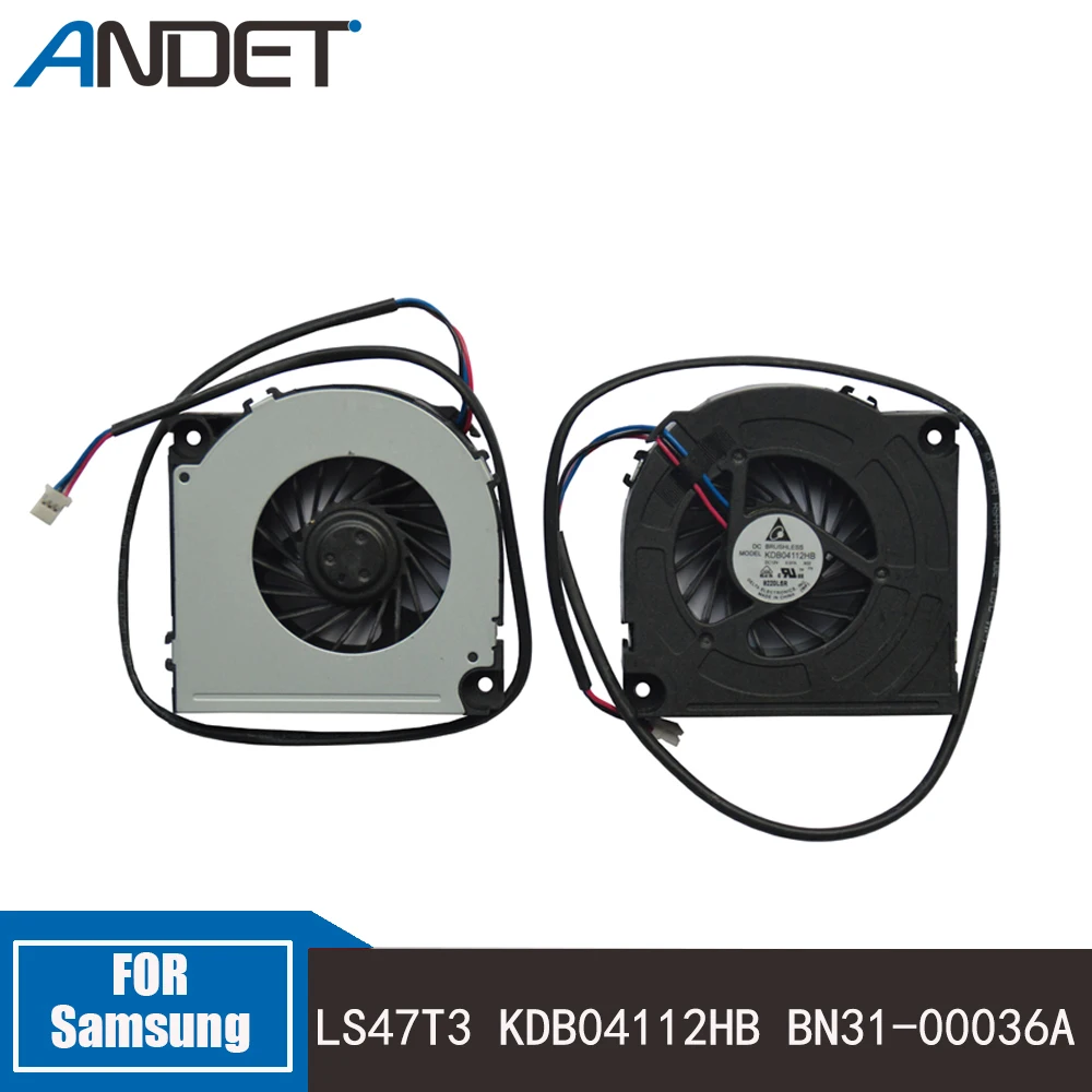 

New For Samsung LS47T3 KDB04112HB BN31-00036A Laptop CPU Cooling Fans Internal TV Fan Cooler UE55HU8500T UE55HU8500 DC12V