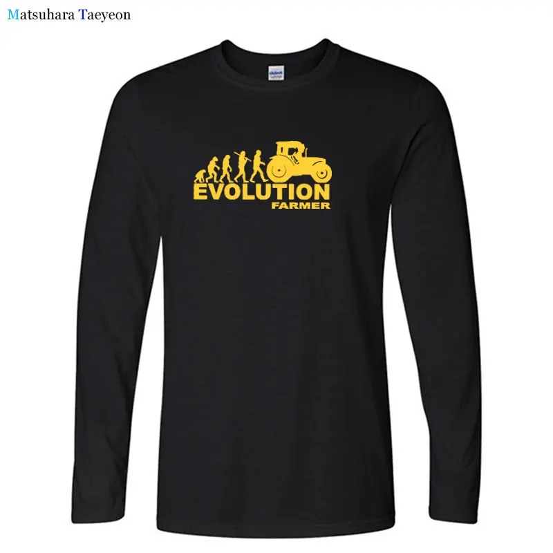 Funny Farmer Evolution Farming Tractor T Shirt Machinery Fashion Autumn Printing T-shirt Men Cotton Long Sleeve Shirt Tees Tops
Funny Farmer Evolution Farming Tractor T Shirt Machinery Fashion Autumn Printing T-shirt Men Cotton Long Sleeve Shirt Tees Tops