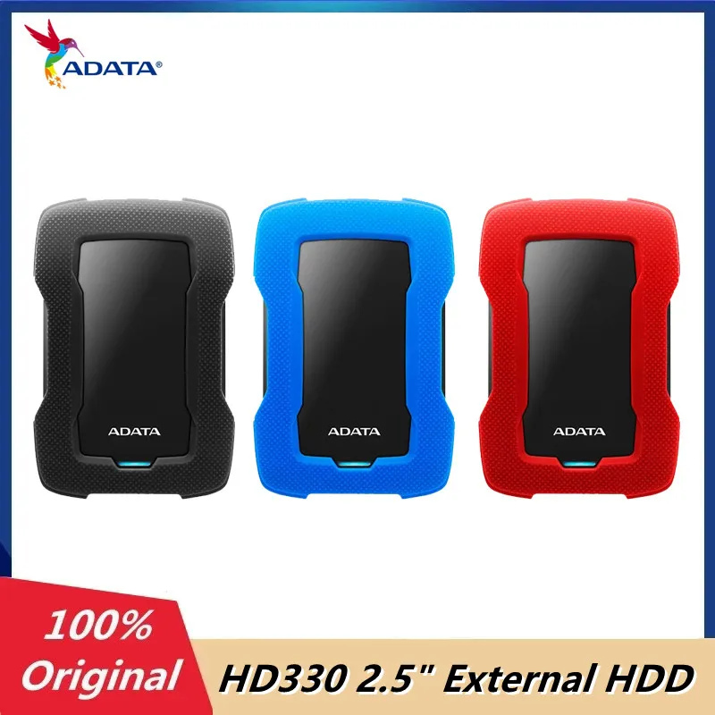 

Original ADATA HD330 5TB 4TB 2TB 1TB 2.5"External HDD USB 3.2 Gen 1 (USB 5Gbps)Waterproof Dustproof Mobile Hard Drive High Speed