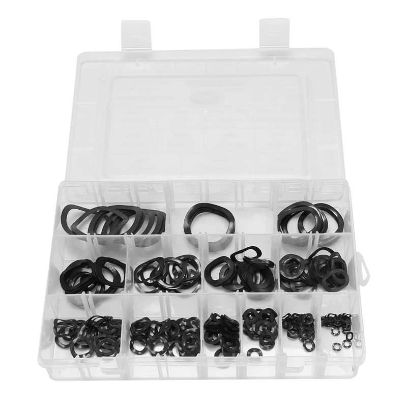 Promotion! 320Pcs Carbon Steel Compression Type Wavy Wave Crinkle Spring Three Wave Washers Assortment Kit
Promotion! 320Pcs Carbon Steel Compression Type Wavy Wave Crinkle Spring Three Wave Washers Assortment Kit