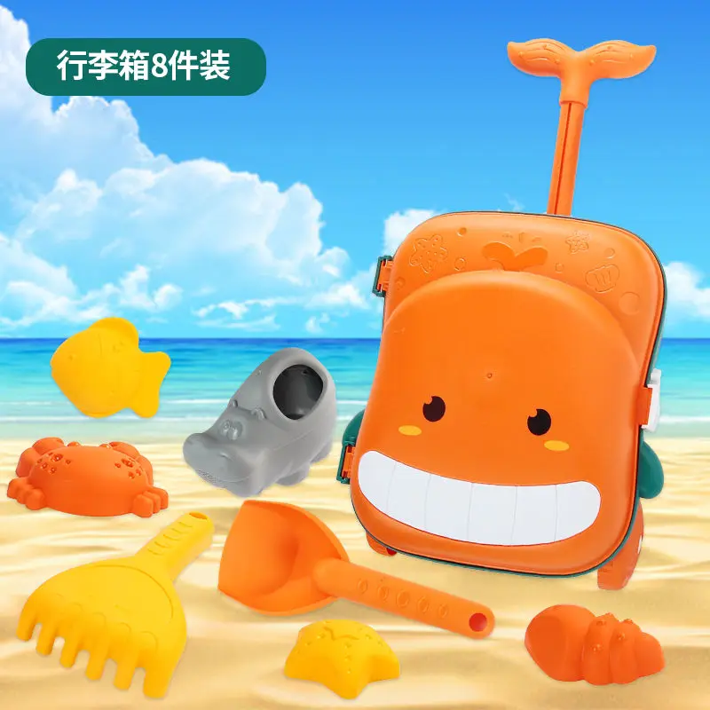 Summer Kids Sand Beach Toys 8Pcs/Set Random Color Castle Bucket Spade Shovel Rake Water Tools Set for Kids Toy Fun Molds Luggage
Summer Kids Sand Beach Toys 8Pcs/Set Random Color Castle Bucket Spade Shovel Rake Water Tools Set for Kids Toy Fun Molds Luggage