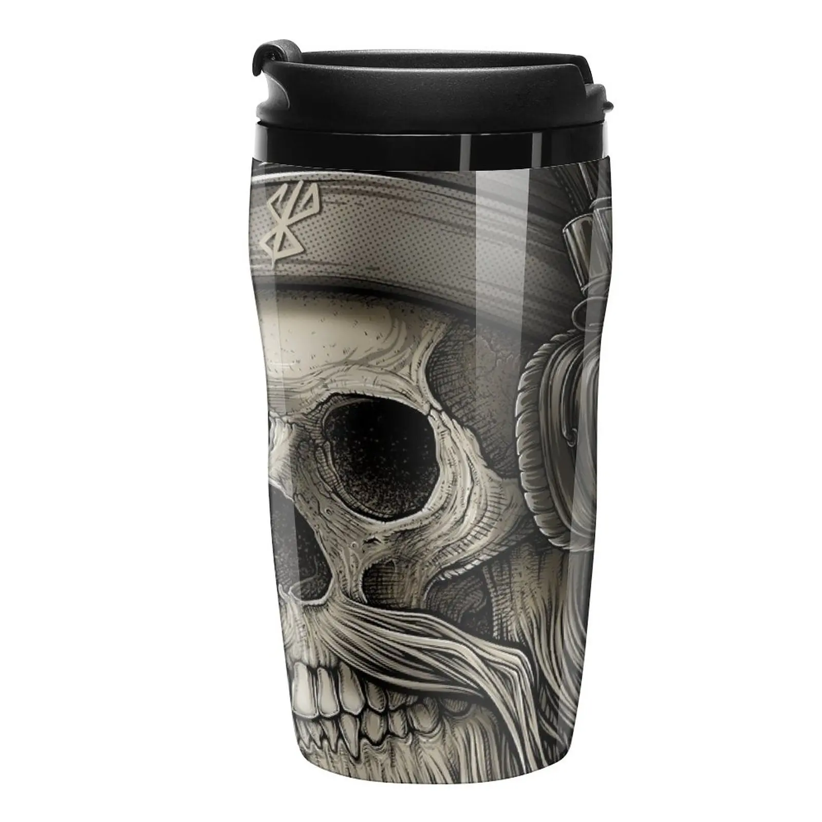 New Viking Vintage Skull Beard with Headphone Travel Coffee Mug Coffee And Tea Coffee Good Teaware
New Viking Vintage Skull Beard with Headphone Travel Coffee Mug Coffee And Tea Coffee Good Teaware