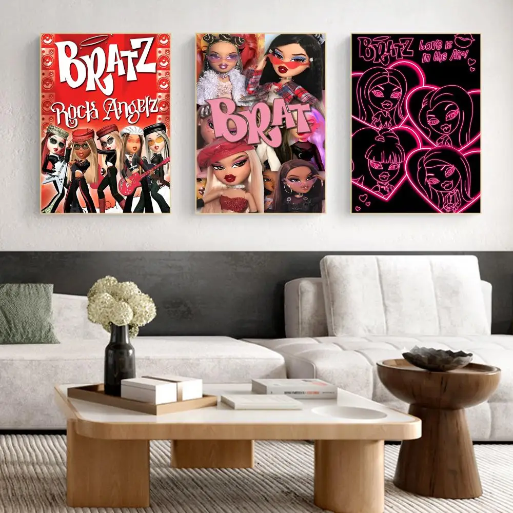 Bratz Doll Poster Self-adhesive Art Poster Retro Kraft Paper Sticker DIY Room Bar Cafe Vintage Decorative Painting
Bratz Doll Poster Self-adhesive Art Poster Retro Kraft Paper Sticker DIY Room Bar Cafe Vintage Decorative Painting